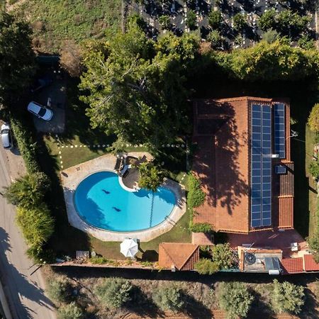 Villa Christina In Evia Paralia Avlidhos Exterior foto