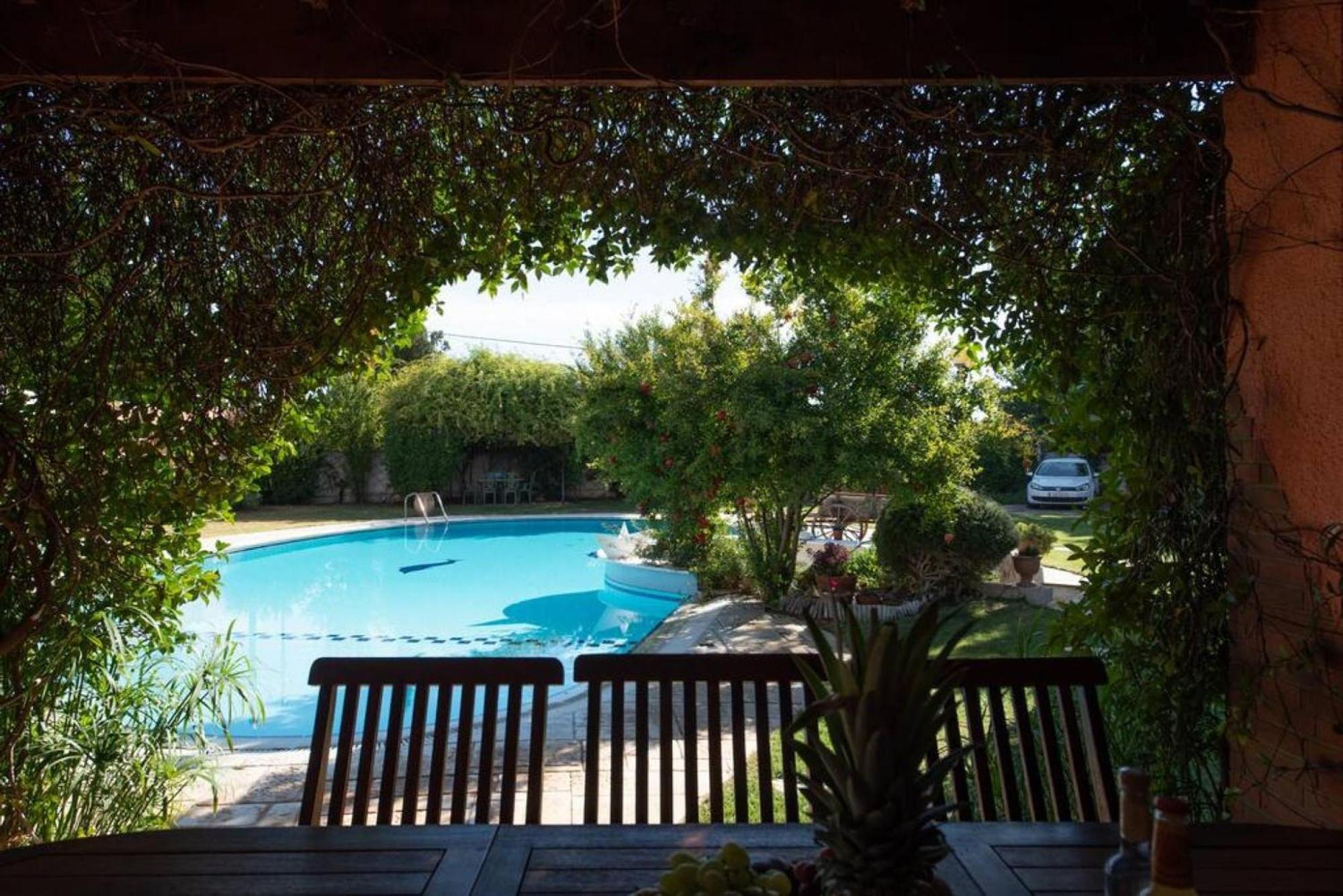 Villa Christina In Evia Paralia Avlidhos Exterior foto