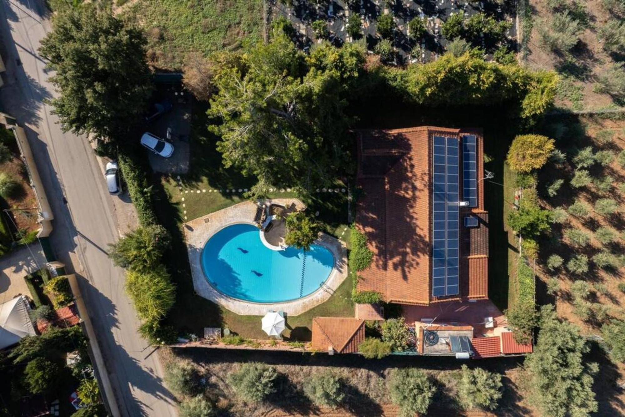 Villa Christina In Evia Paralia Avlidhos Exterior foto